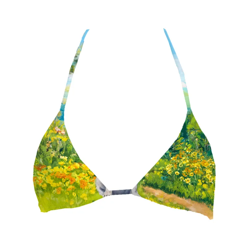 Flower Dog Top Triangle