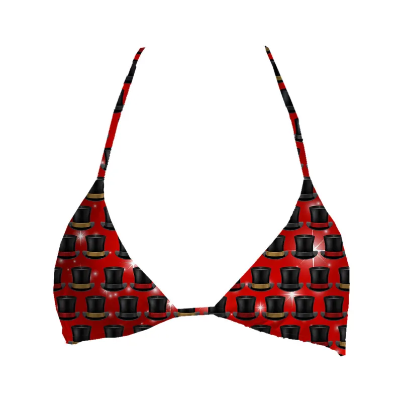 Gold Valentines Top Triangle