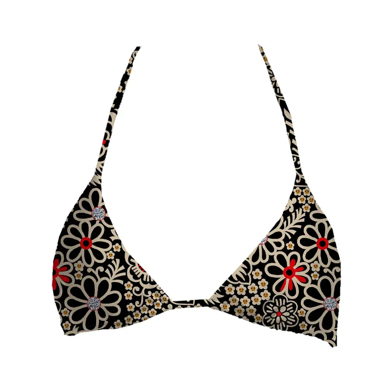 Midnight Bloom Top Triangle