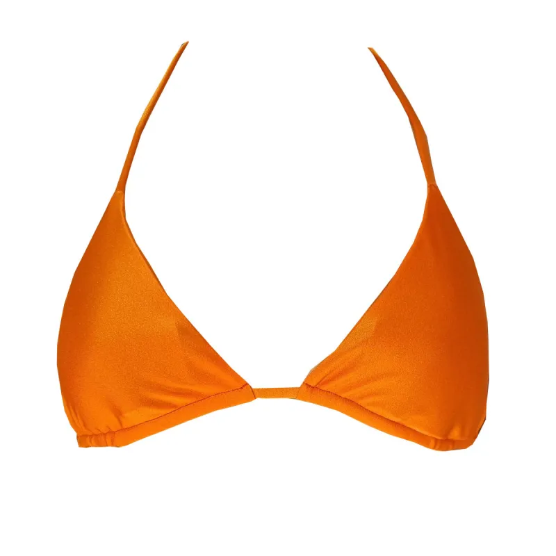 Orange Triangle Bra