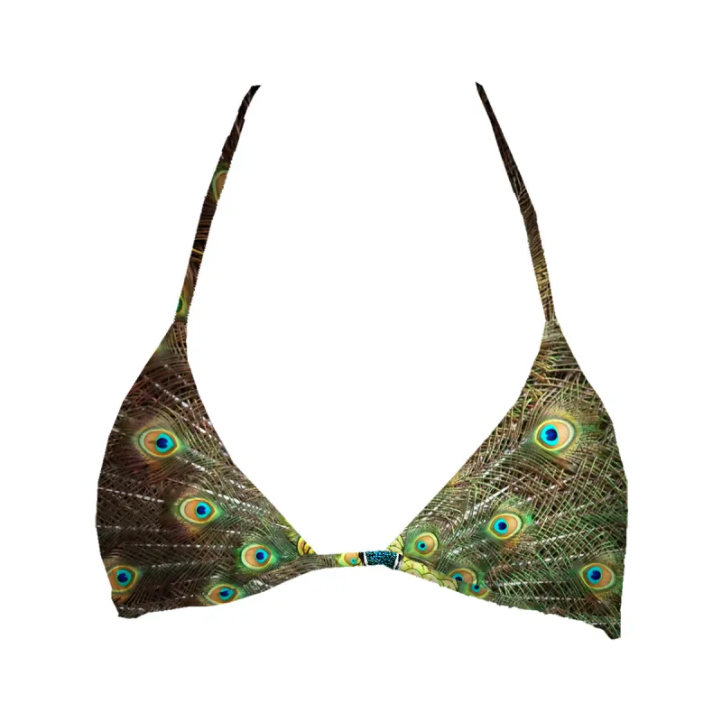 Peacock Lime Top Triangle