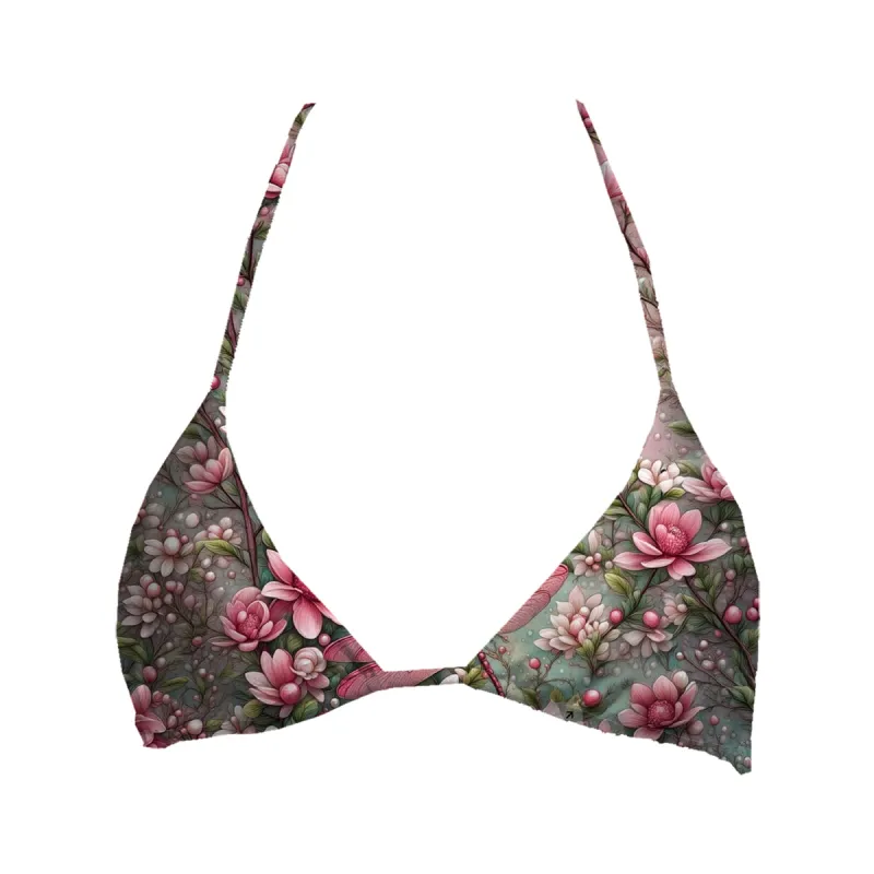 Pink Wings Top Triangle