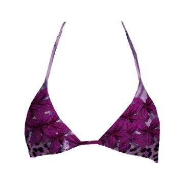 Purple Leaf Top Triangle