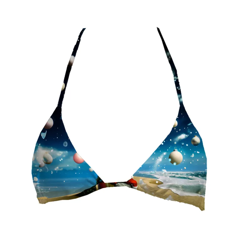 Santa Beach Top Triangle