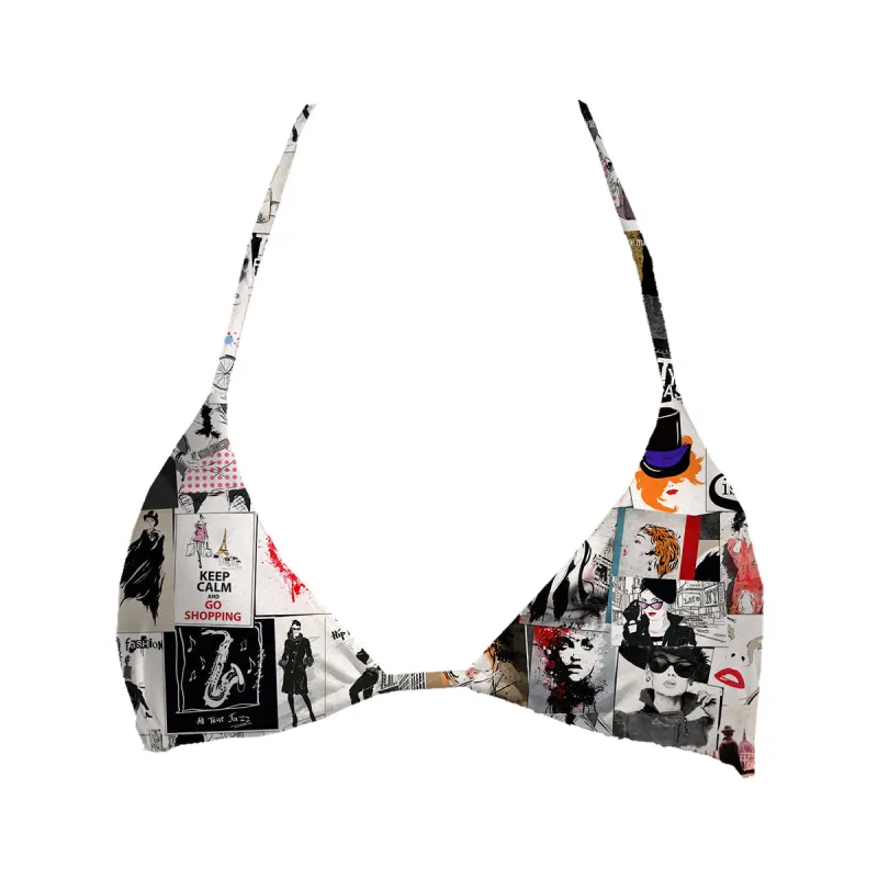 Shopping Queen Top Triangle