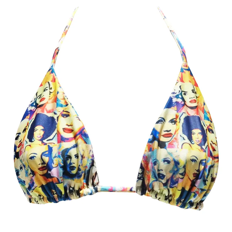 Women Faces Top Triangle